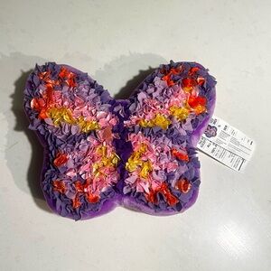 Colorful Butterfly Shaped Pillow